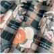 Forest Wardrobe Persimmon Orange Cat Blouse Vest and Skirt(Full Payment Without Shipping)